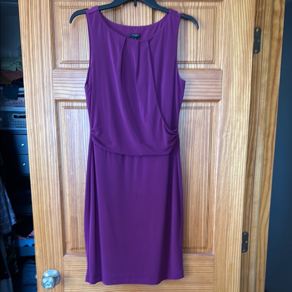 Purple Sleeveless Dress